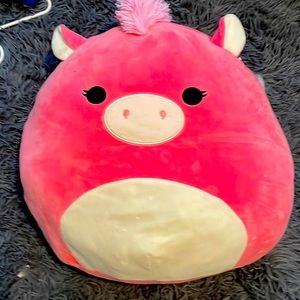 Pink unicorn squishmellow